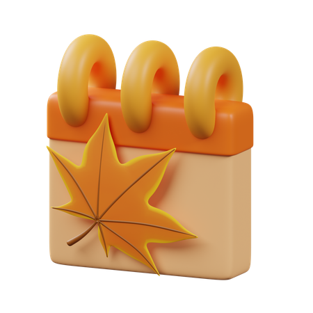 Calandrar  3D Icon