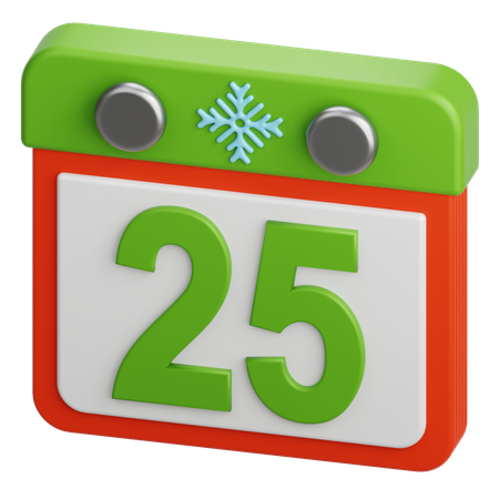 Calendário  3D Icon