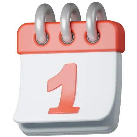 Calendário  3D Icon