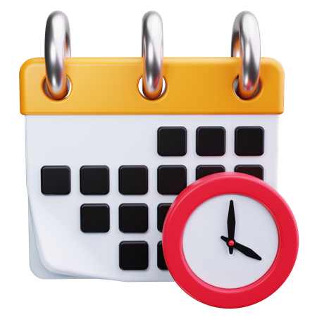 Calendário  3D Icon