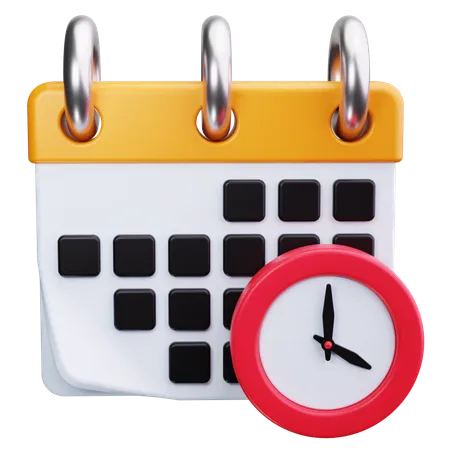 Calendário  3D Icon