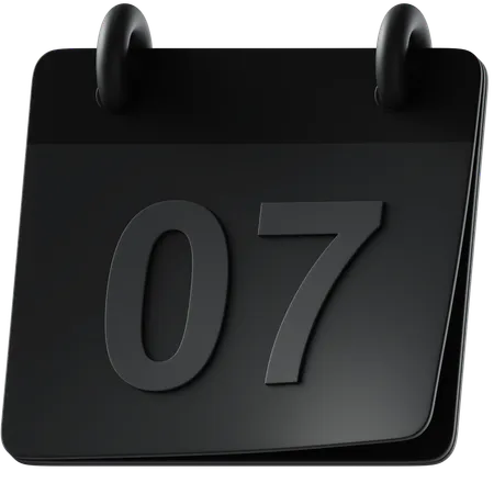 Calendário  3D Icon