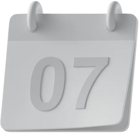 Calendário  3D Icon