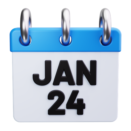 Calendario  3D Icon