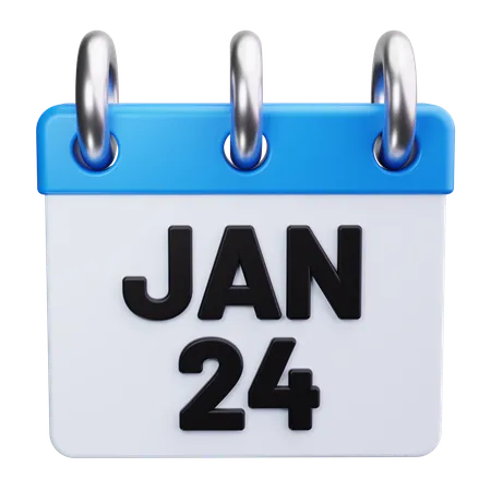 Calendario  3D Icon