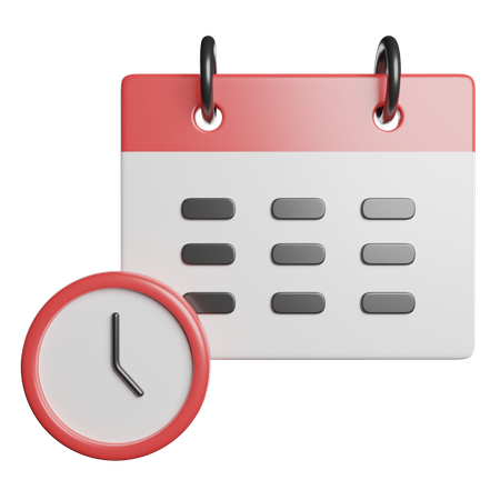 Calendario  3D Icon