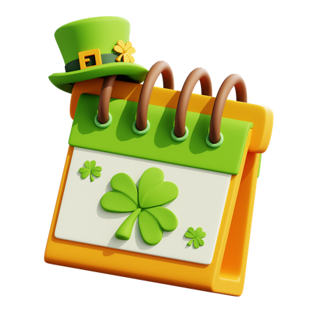 Calendário  3D Icon