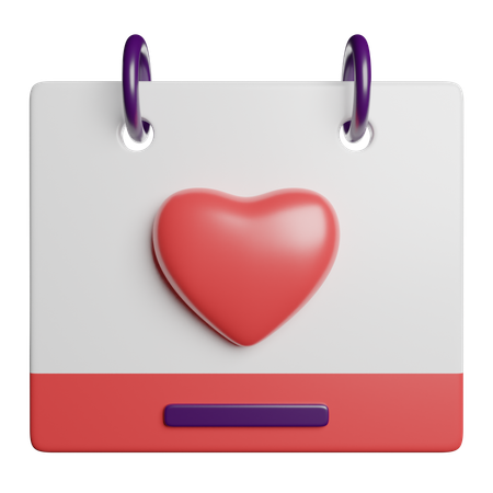 Calendario  3D Icon
