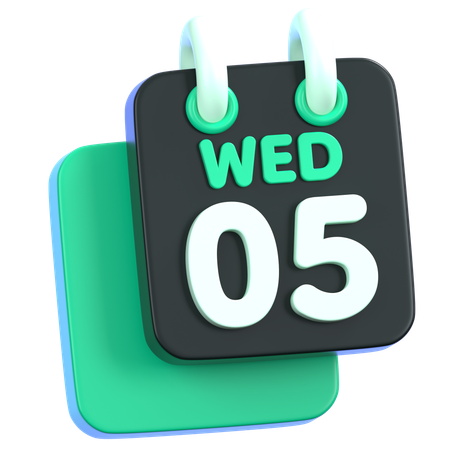Calendario  3D Icon