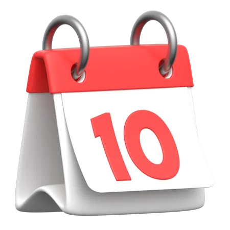 Calendario  3D Icon