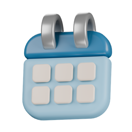 Calendário  3D Icon