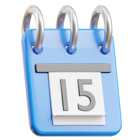 Calendário  3D Icon
