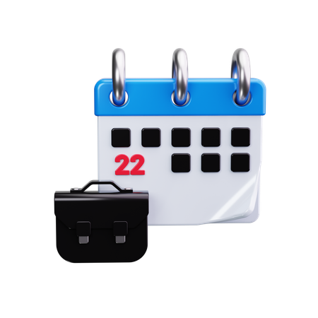 Calendário  3D Icon