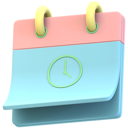 Calendário  3D Icon