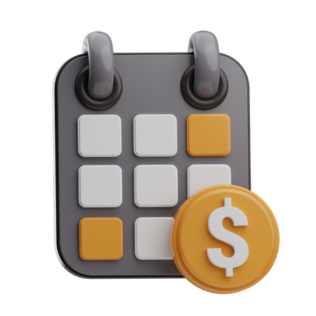 Calendário  3D Icon