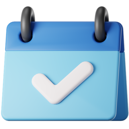 Calendário  3D Icon