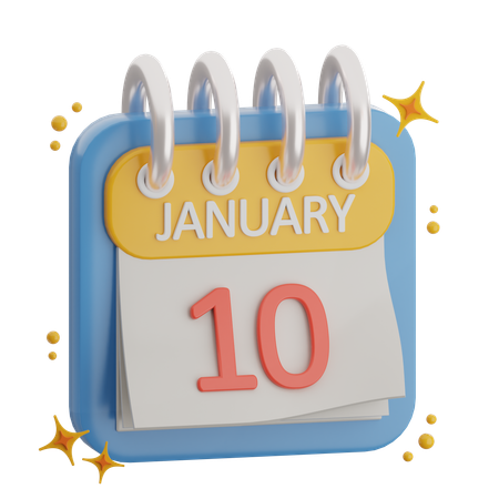Calendário  3D Icon