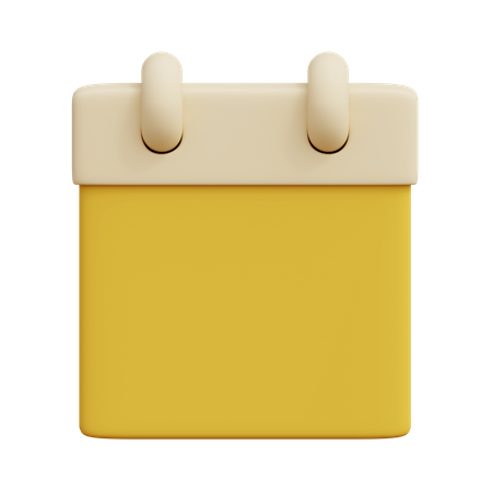 Calendário  3D Icon