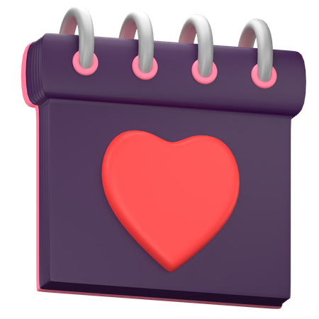Calendário  3D Icon