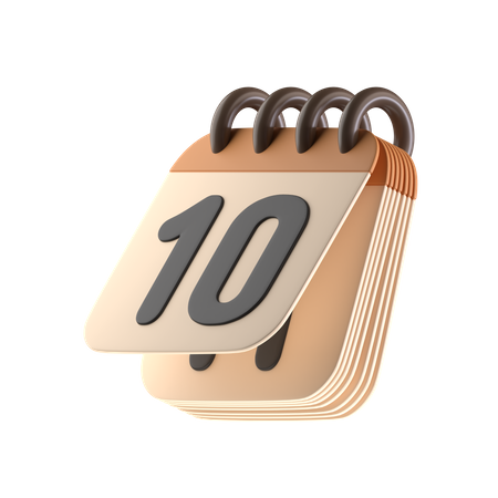 Calendário  3D Icon