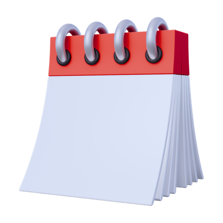 Calendário  3D Icon