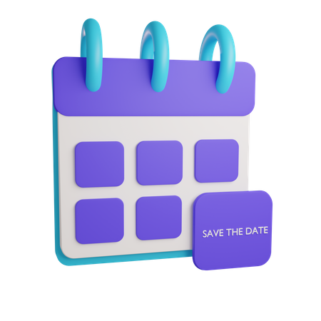 Calendario  3D Illustration