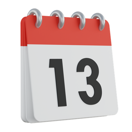 Calendario  3D Icon