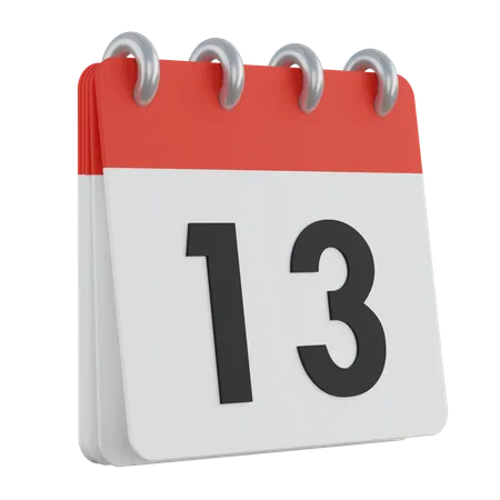 Calendario  3D Icon