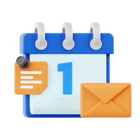 Calendário  3D Icon