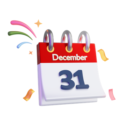 Calendario  3D Icon