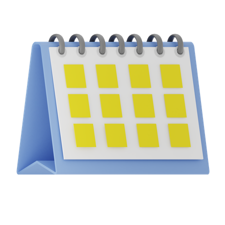 Calendário  3D Icon