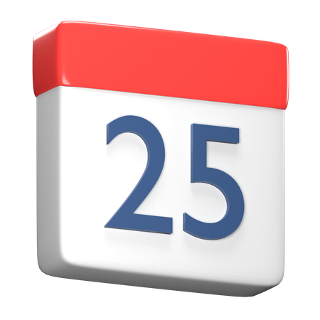 Calendario  3D Icon