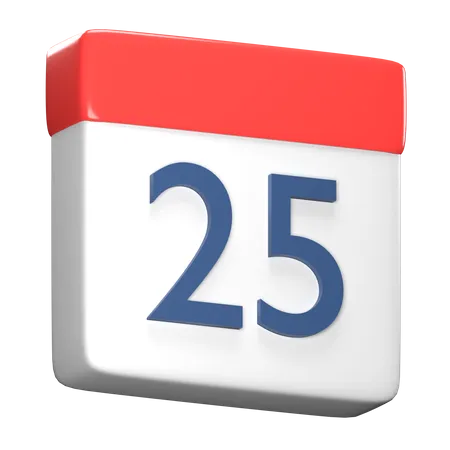 Calendário  3D Icon