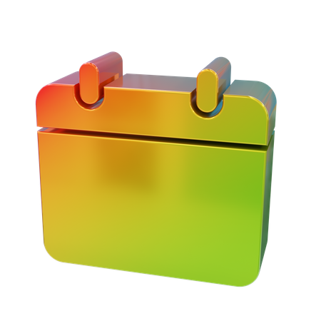 Calendario  3D Icon