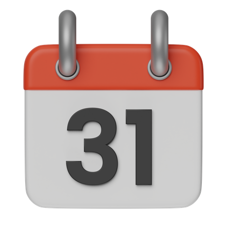 Calendário  3D Icon