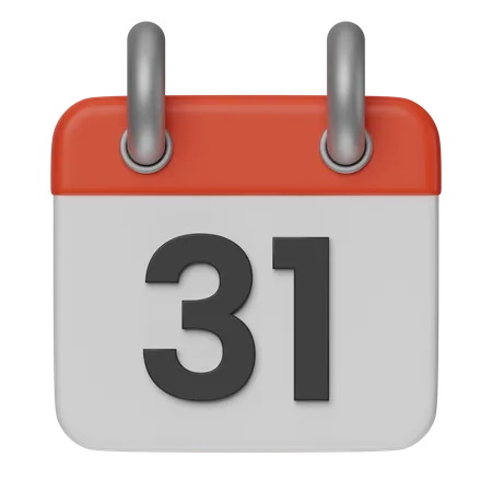 Calendário  3D Icon