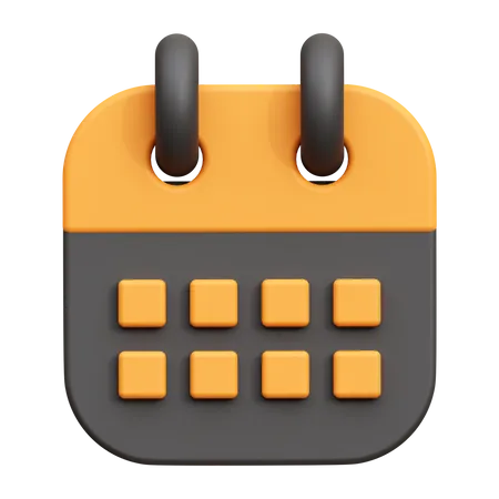 Calendario  3D Icon