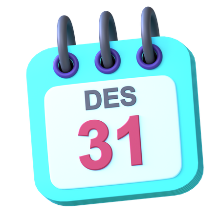 Calendário  3D Icon