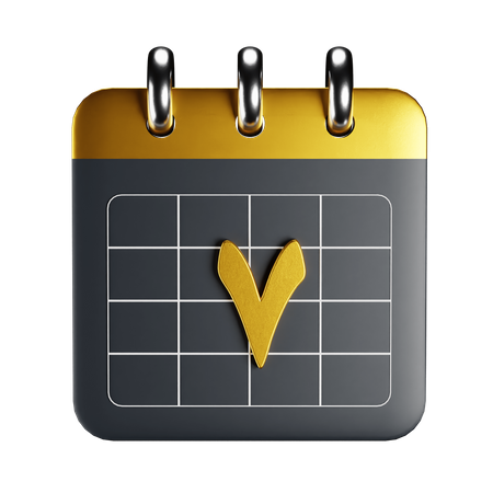 Calendário Árabe  3D Icon