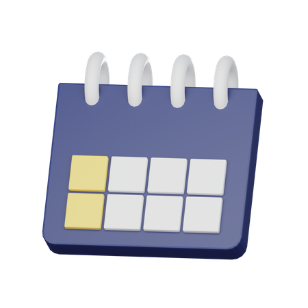 Cita del calendario  3D Icon