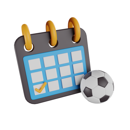 Calendario de la copa mundial  3D Icon