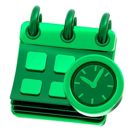 Calendario de pago  3D Icon