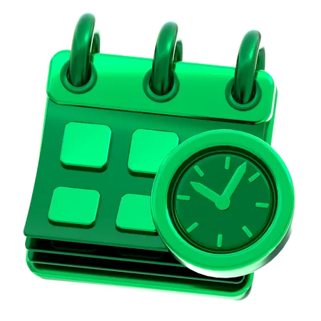 Calendario de pago  3D Icon