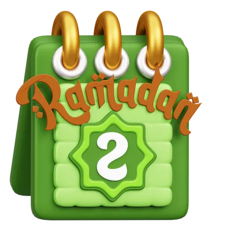 Calendario de Ramadán  3D Icon