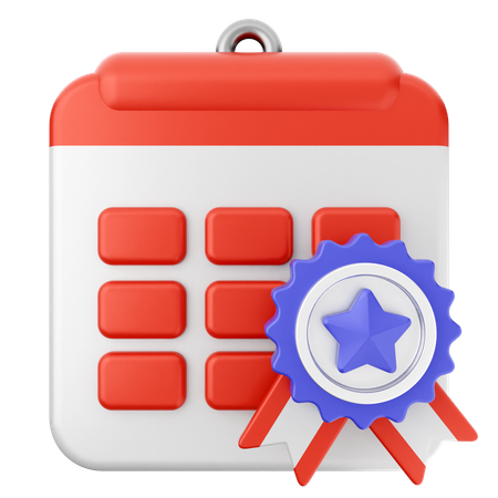 Calendário de recompensas  3D Icon