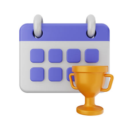 Calendario de trofeos  3D Icon