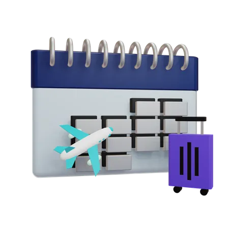 Itinerario de viaje  3D Icon