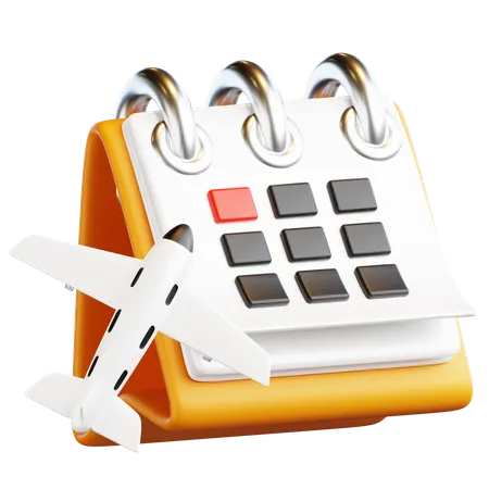 Itinerario de viaje  3D Icon