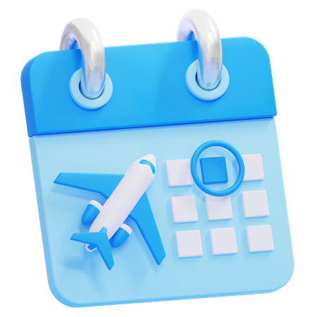 Itinerario de viaje  3D Icon