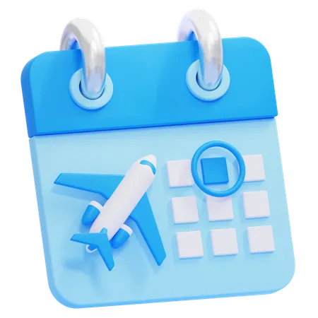 Itinerario de viaje  3D Icon